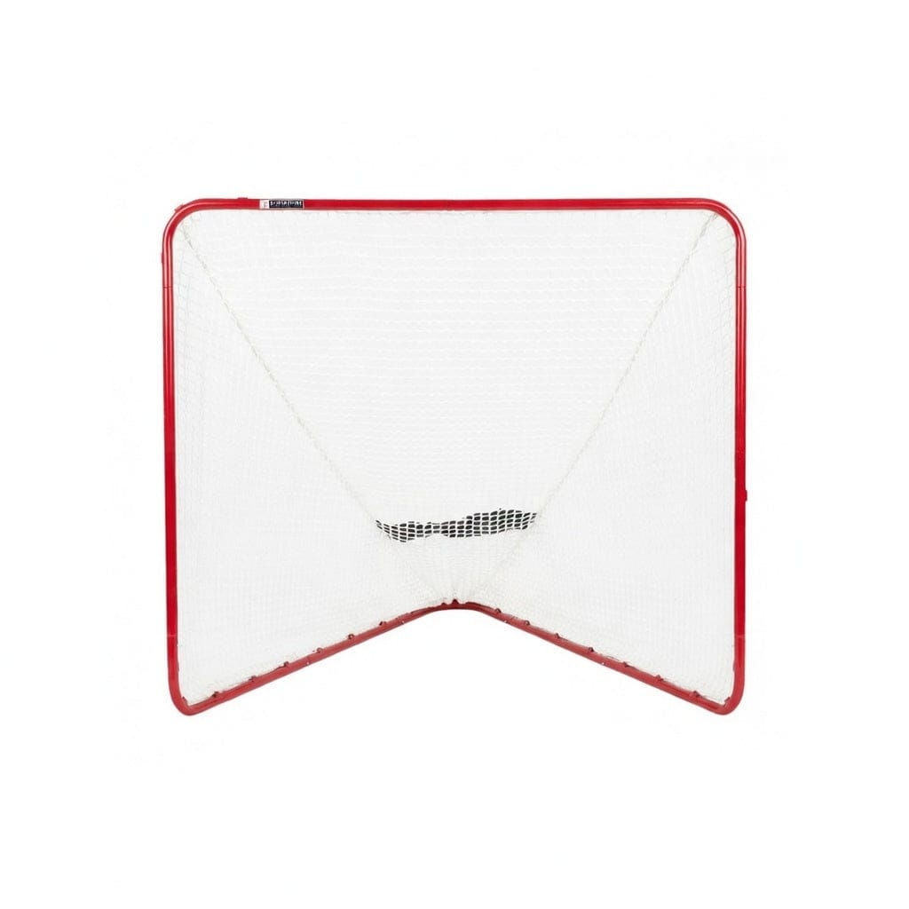 Signature Elite 4x4 Quick Connect Box Lacrosse Goal Kit | Red Signature Lacrosse