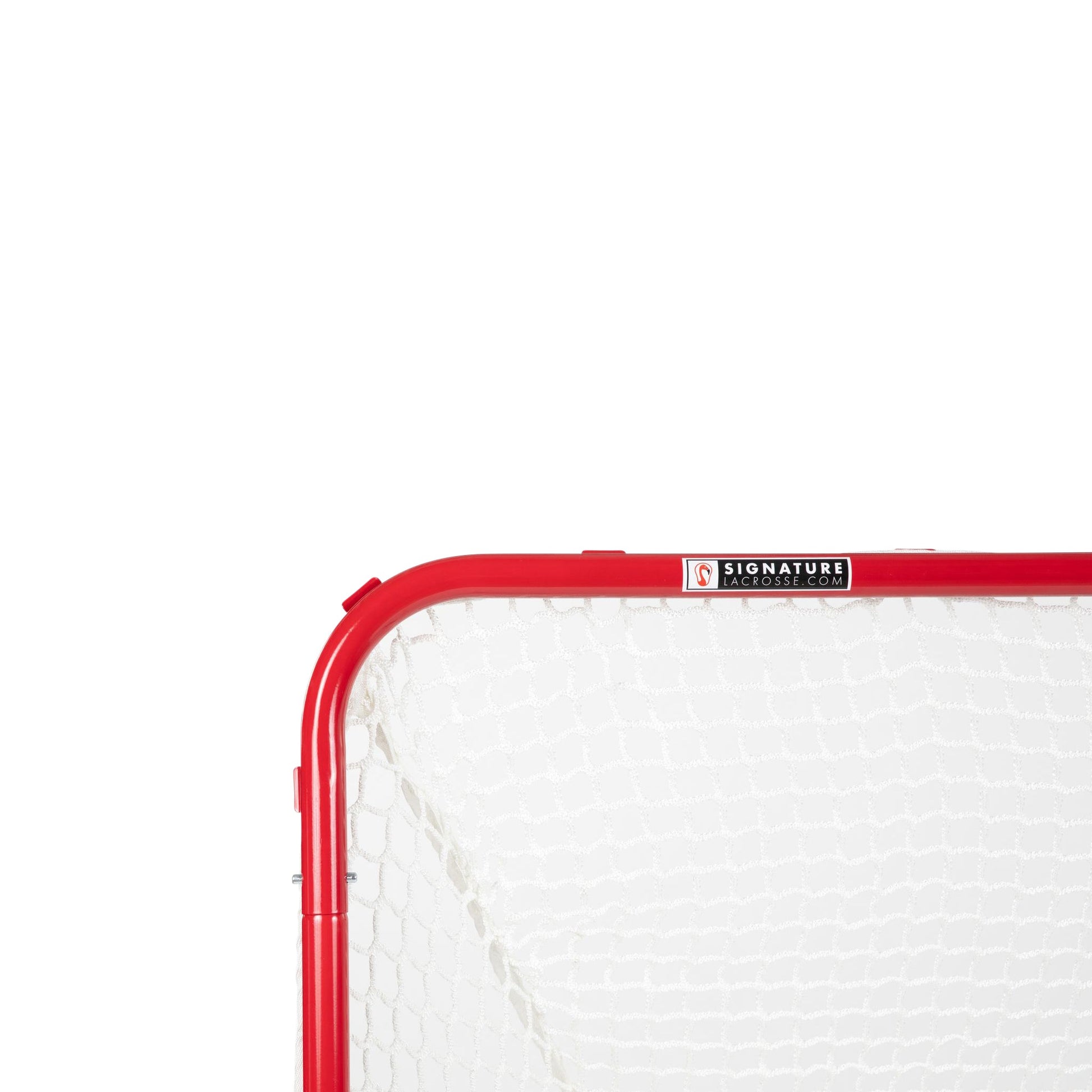 Signature Elite 6x6 Quick Connect Lacrosse Goal Kit | Red Signature Lacrosse