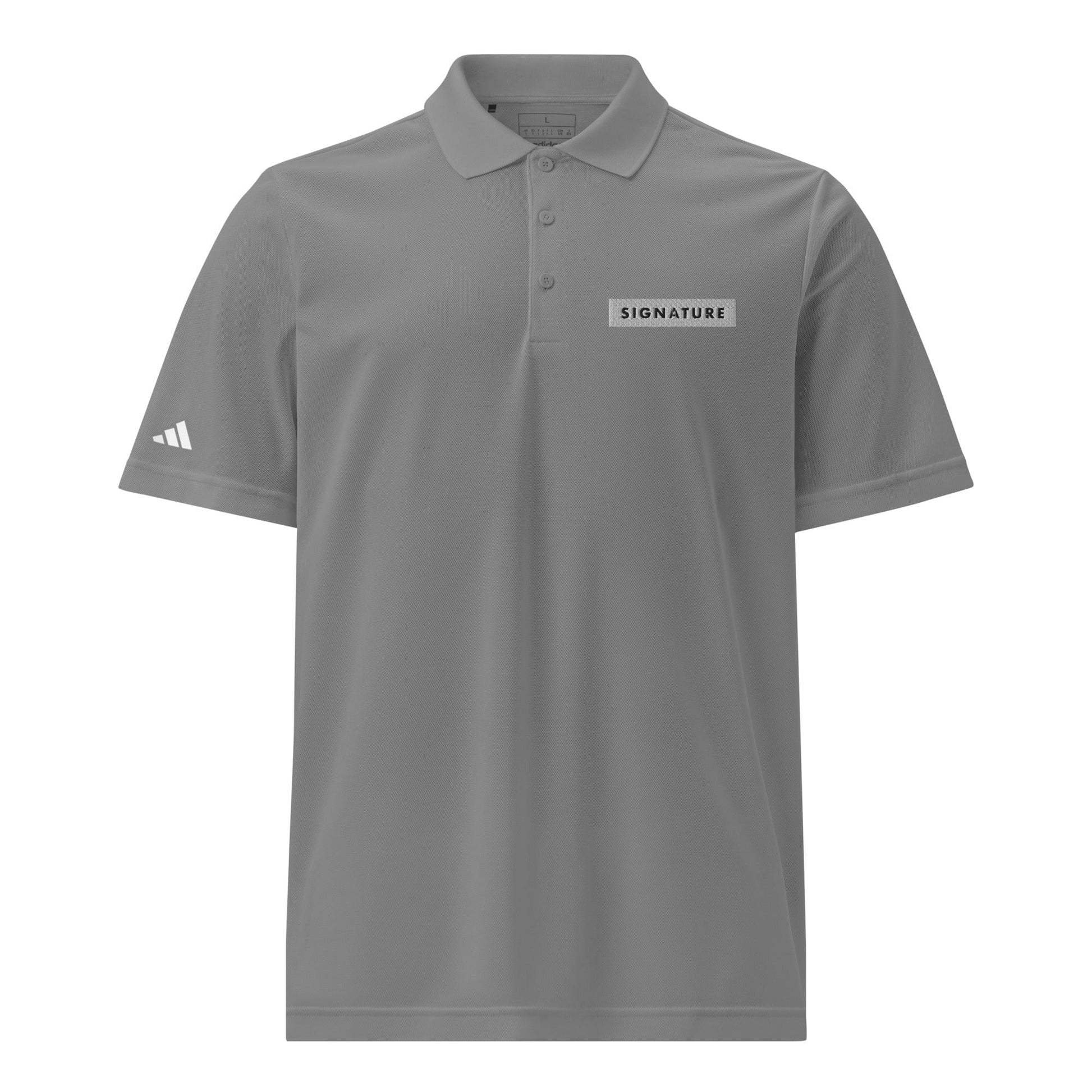 Signature HQ Embroidered Adidas Sport Polo Signature Lacrosse