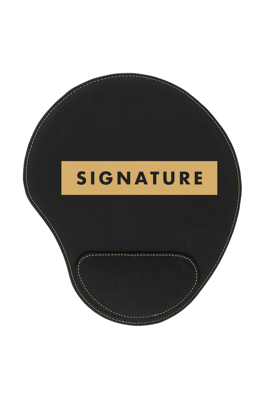 Signature HQ Leatherette Mouse Pad Signature Lacrosse
