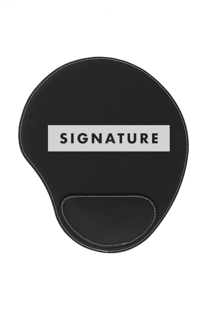 Signature HQ Leatherette Mouse Pad Signature Lacrosse