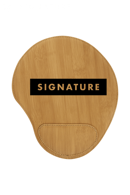Signature HQ Leatherette Mouse Pad Signature Lacrosse