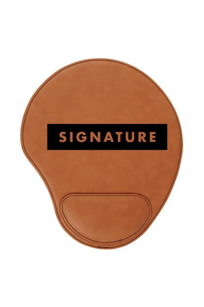Signature HQ Leatherette Mouse Pad Signature Lacrosse