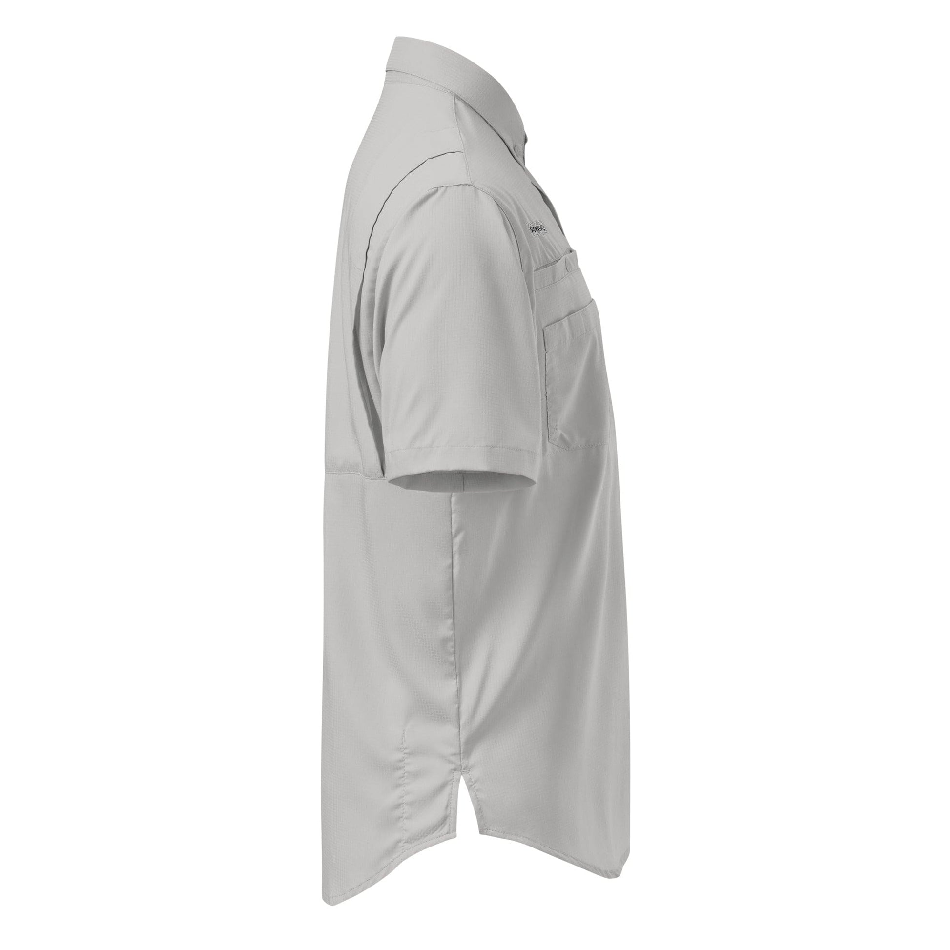 Signature HQ Men’s Embroidered Columbia Short Sleeve Button Shirt Signature Lacrosse