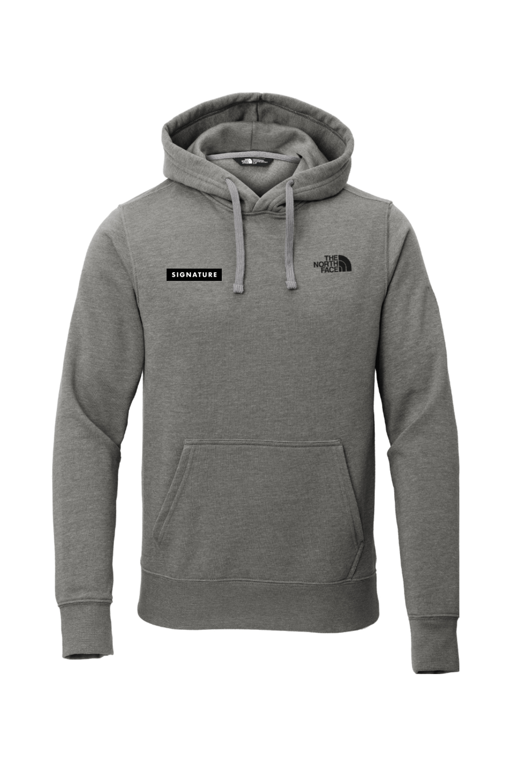 Signature HQ North Face Chest Logo Pullover Hoodie Signature Lacrosse