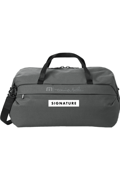Signature HQ Travis Mathew Lateral Duffel Signature Lacrosse