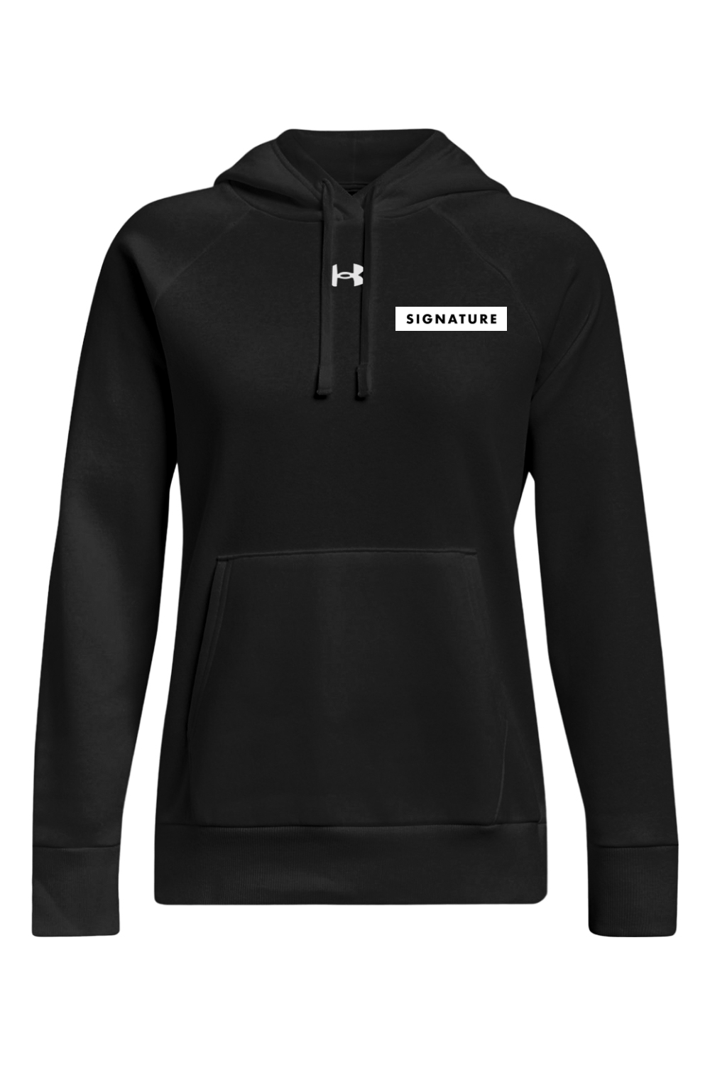 Signature HQ Under Armour Ladies' Rival Fleece Hooded Sweatshirt Signature Lacrosse