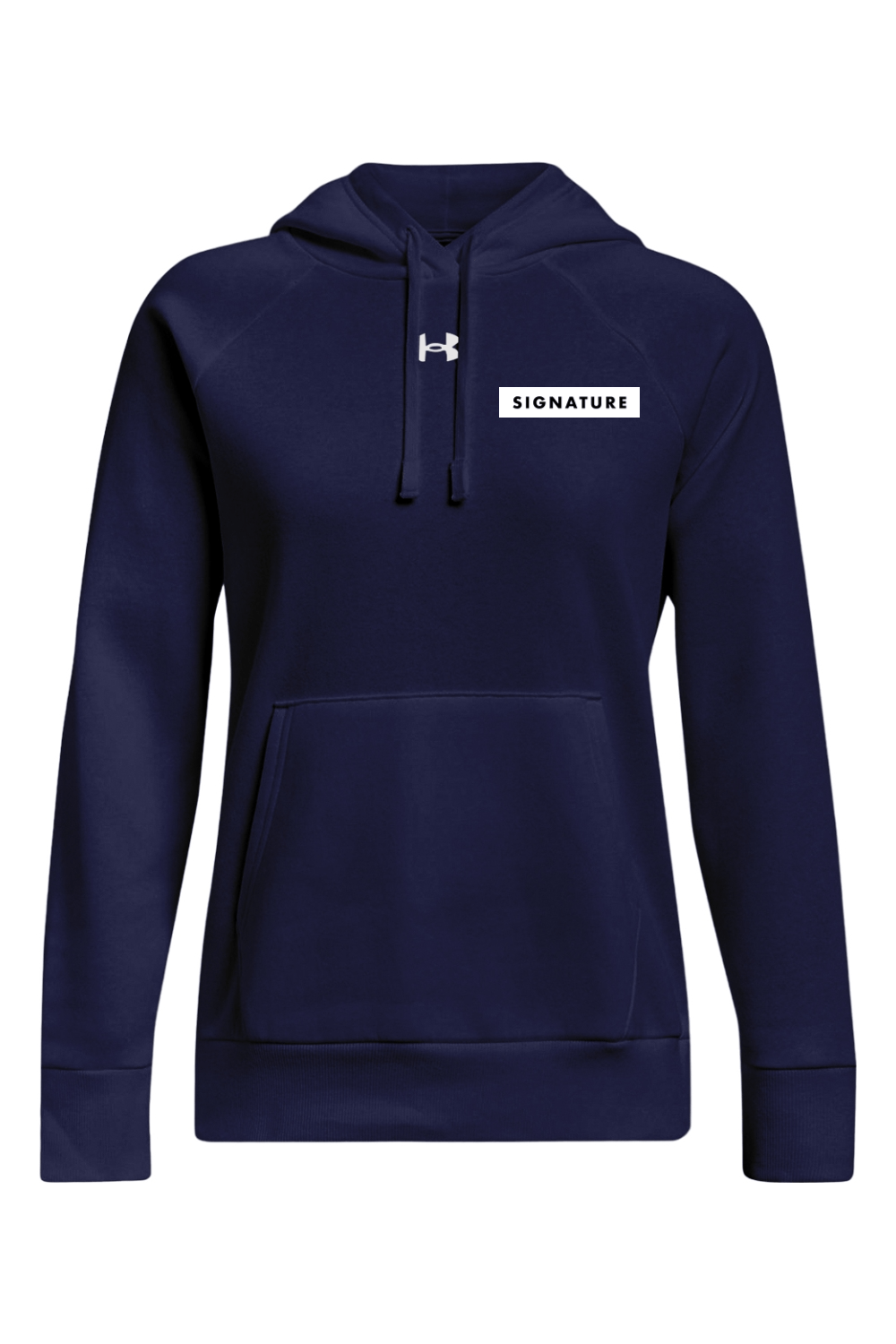 Signature HQ Under Armour Ladies' Rival Fleece Hooded Sweatshirt Signature Lacrosse