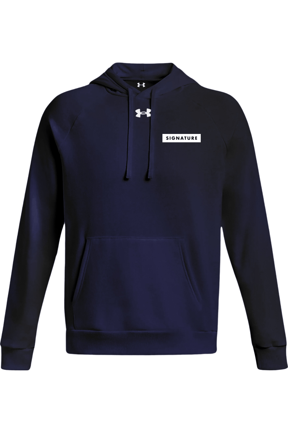 Signature HQ Under Armour Men's Rival Fleece Hooded Sweatshirt Signature Lacrosse
