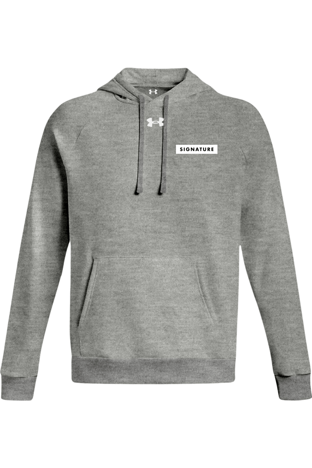 Signature HQ Under Armour Men's Rival Fleece Hooded Sweatshirt Signature Lacrosse