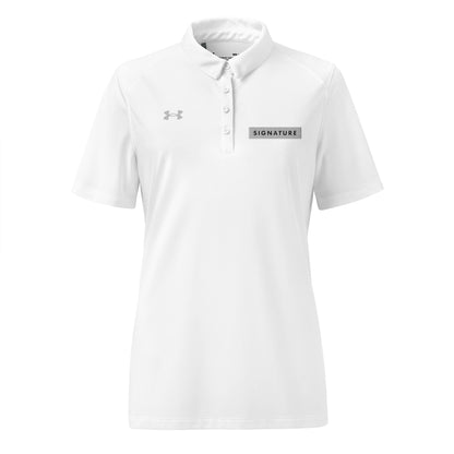 Signature HQ Women’s Embroidered Under Armour® Polo Signature Lacrosse