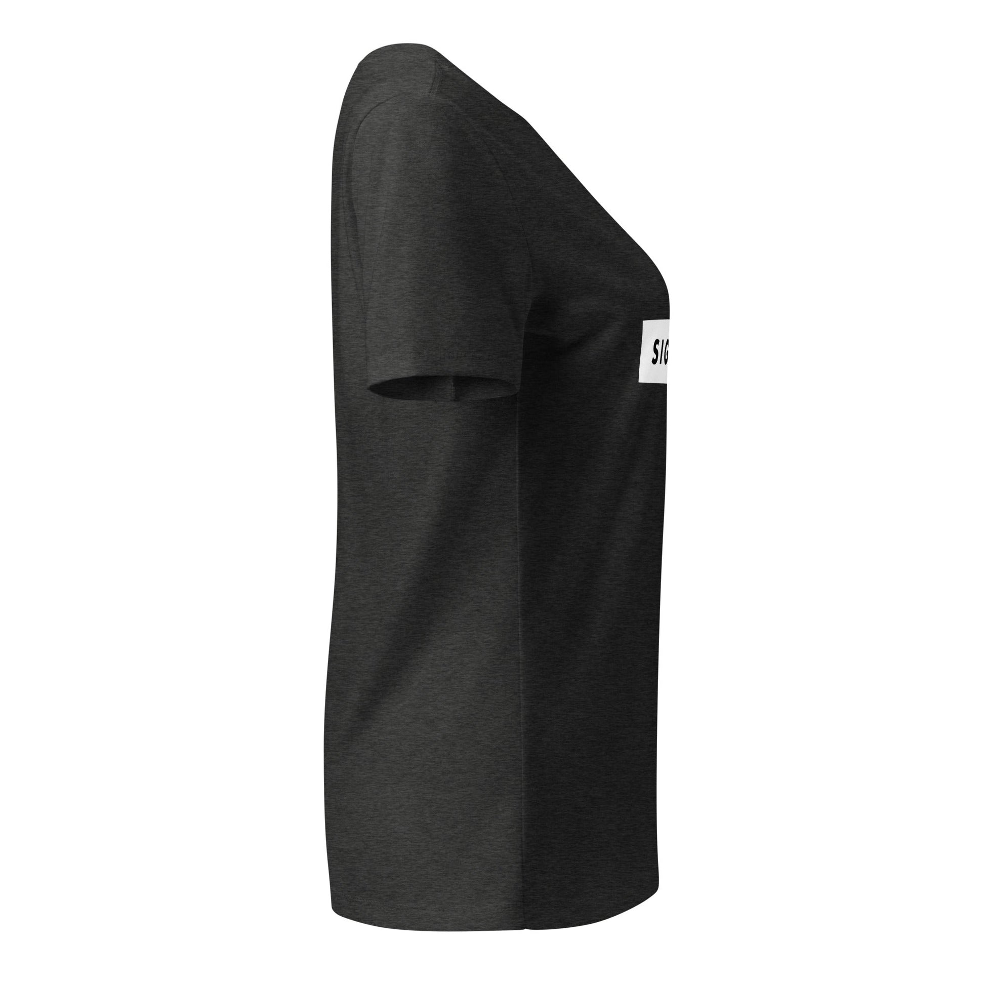 Signature HQ Women's Relaxed V-Neck T-Shirt Signature Lacrosse