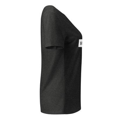 Signature HQ Women's Relaxed V-Neck T-Shirt Signature Lacrosse