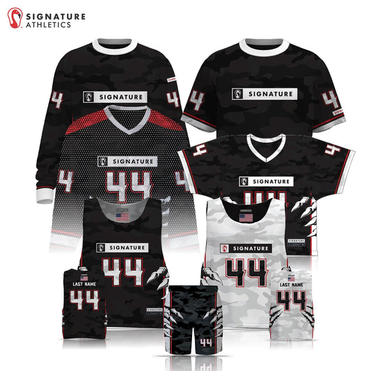 Signature Men's 6 Piece Lacrosse Pro Player Sample Package Signature Lacrosse