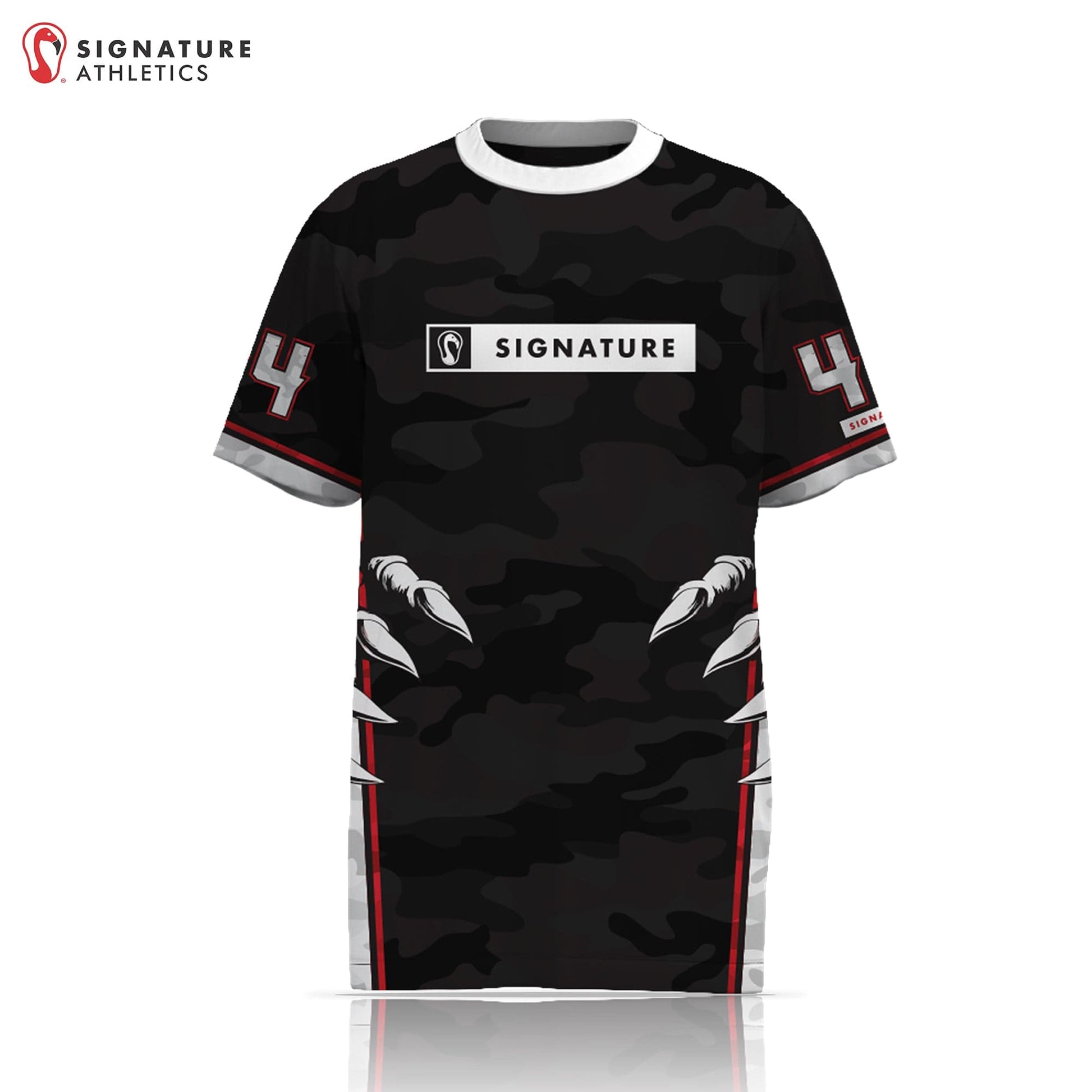 Signature Men's Short Sleeve Shooting Shirt: Signature Players Signature Lacrosse