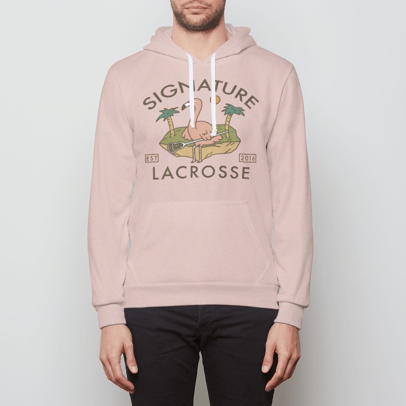 Signature On an Island Hoodie Signature Lacrosse