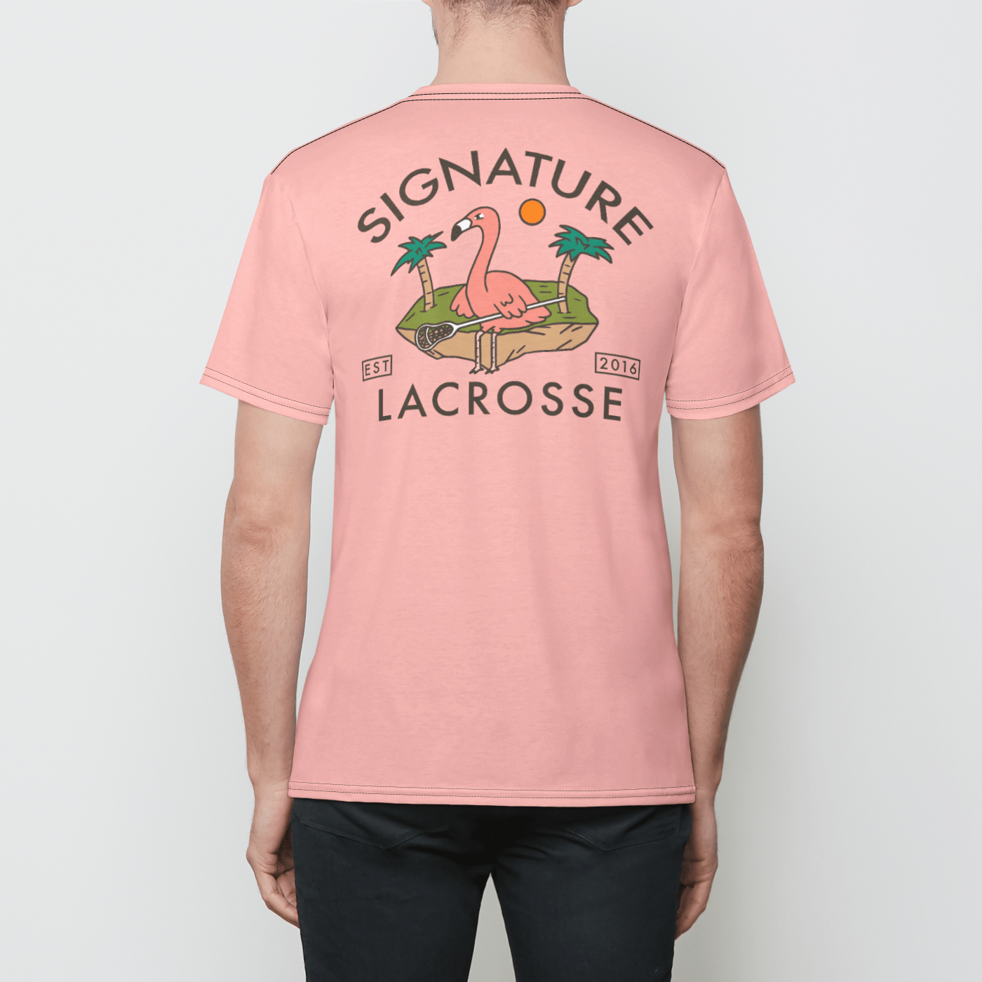 Signature On an Island T-Shirt Signature Lacrosse