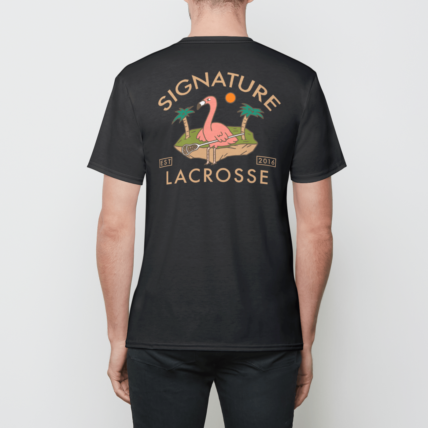 Signature On an Island T-Shirt Signature Lacrosse