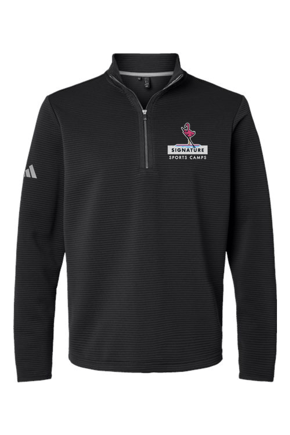 Signature Sports Camp Adidas Spacer Quarter-Zip Pullover Signature Lacrosse