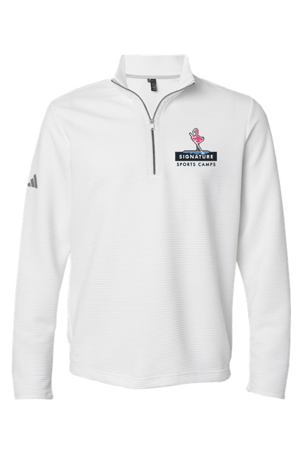 Signature Sports Camp Adidas Spacer Quarter-Zip Pullover Signature Lacrosse