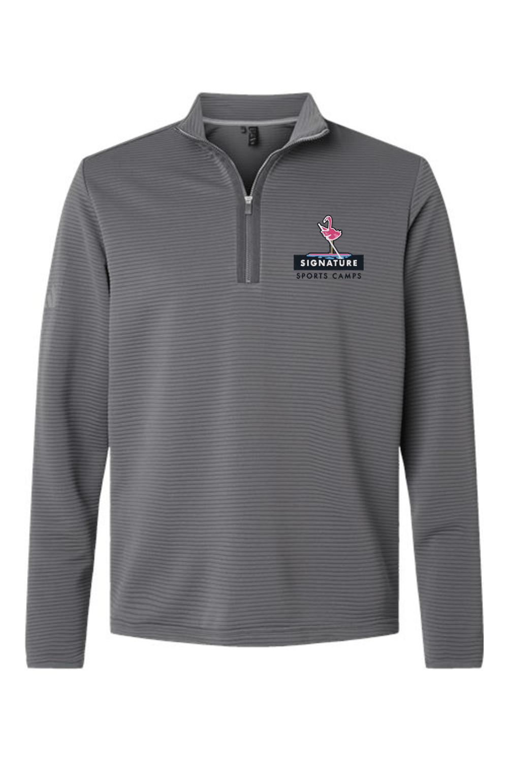 Signature Sports Camp Adidas Spacer Quarter-Zip Pullover Signature Lacrosse