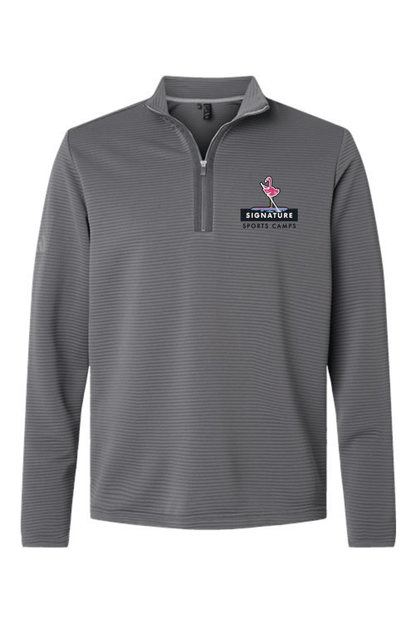 Signature Sports Camp Adidas Spacer Quarter-Zip Pullover Signature Lacrosse