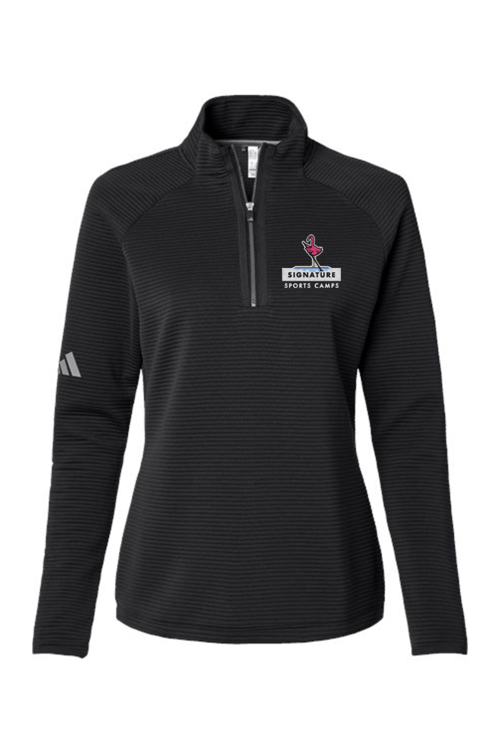 Signature Sports Camp Adidas Women's Spacer Quarter-Zip Pullover Signature Lacrosse