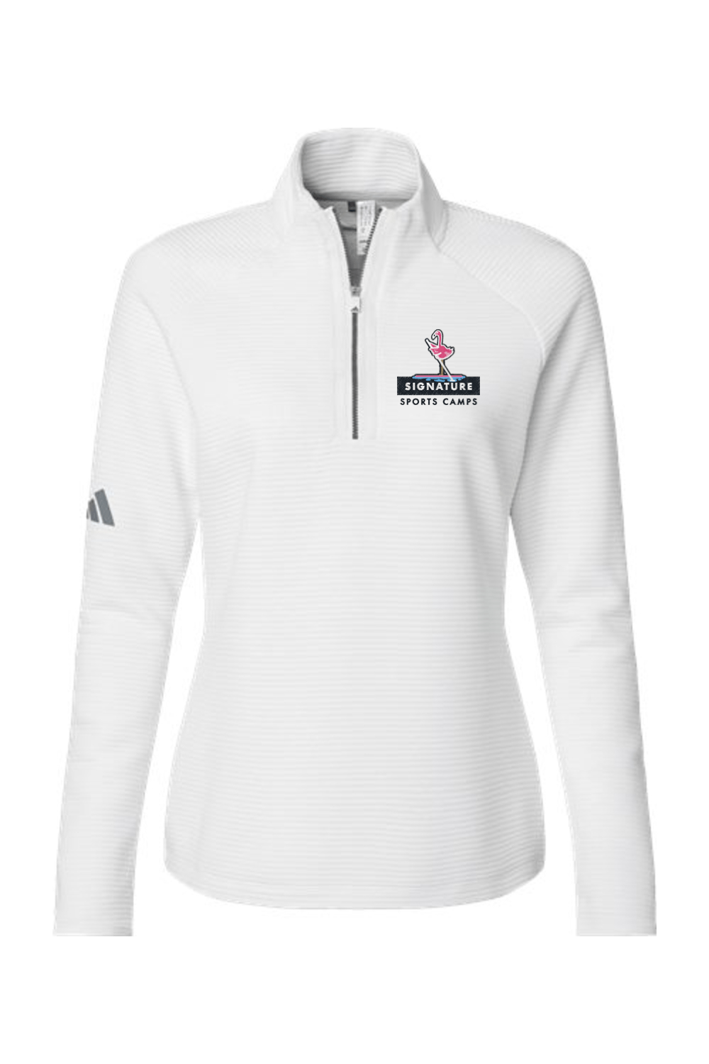 Signature Sports Camp Adidas Women's Spacer Quarter-Zip Pullover Signature Lacrosse
