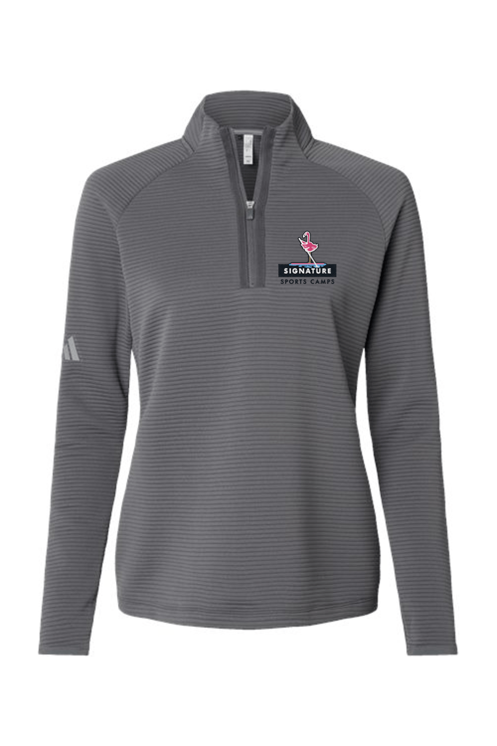Signature Sports Camp Adidas Women's Spacer Quarter-Zip Pullover Signature Lacrosse
