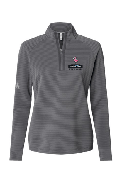 Signature Sports Camp Adidas Women's Spacer Quarter-Zip Pullover Signature Lacrosse
