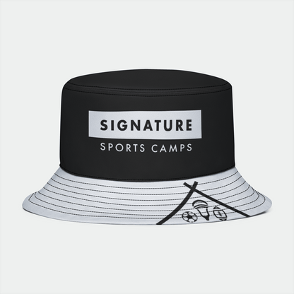 Signature Sports Camps Adult Bucket Hat Signature Lacrosse