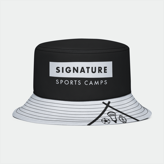 Signature Sports Camps Adult Bucket Hat Signature Lacrosse