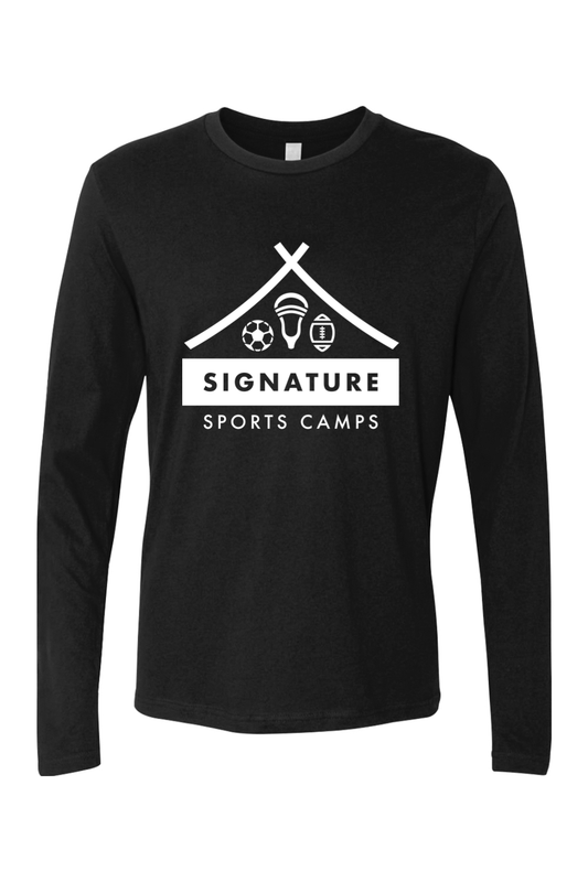 Signature Sports Camps Adult Long Sleeve T-Shirt Signature Lacrosse