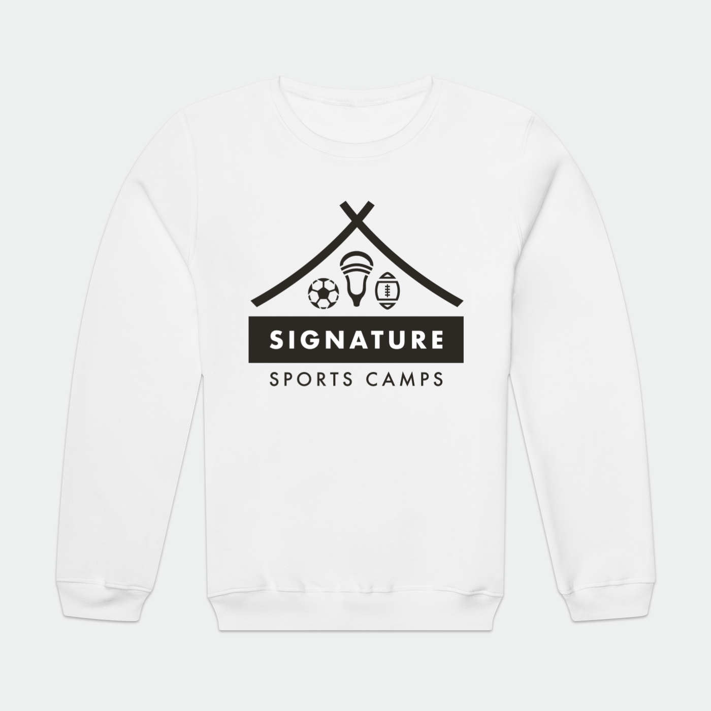 Signature Sports Camps Adult Sport Sweatshirt Signature Lacrosse