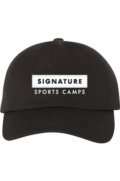 Signature Sports Camps Embroidered Dad Hat Signature Lacrosse