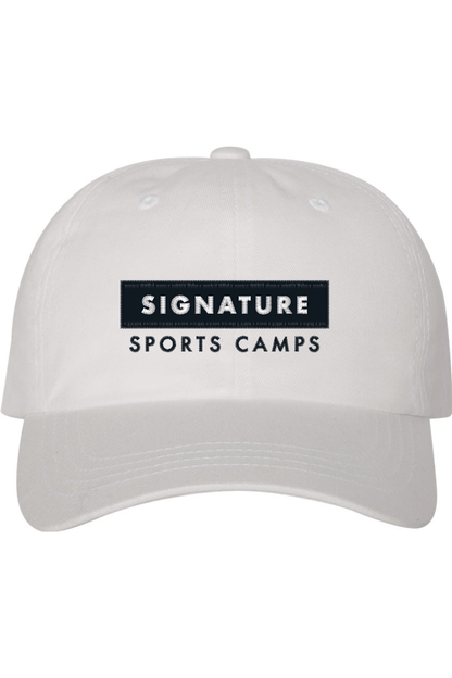Signature Sports Camps Embroidered Dad Hat Signature Lacrosse
