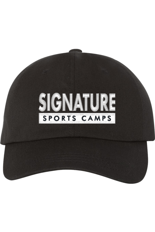 Signature Sports Camps Embroidered Dad Hat Signature Lacrosse