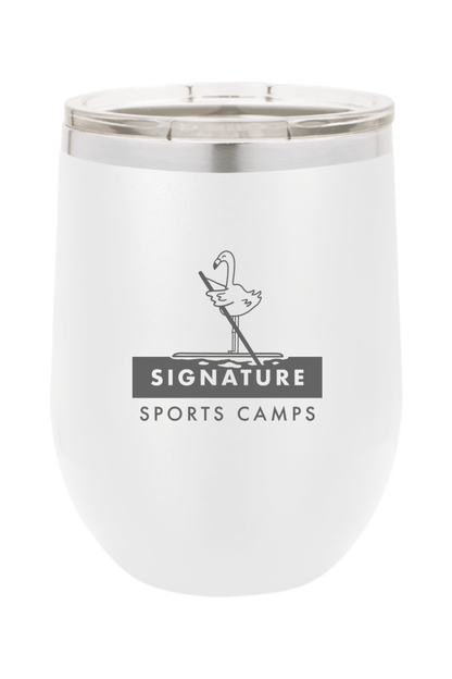 Signature Sports Camps Insulated Wine Tumbler Signature Lacrosse
