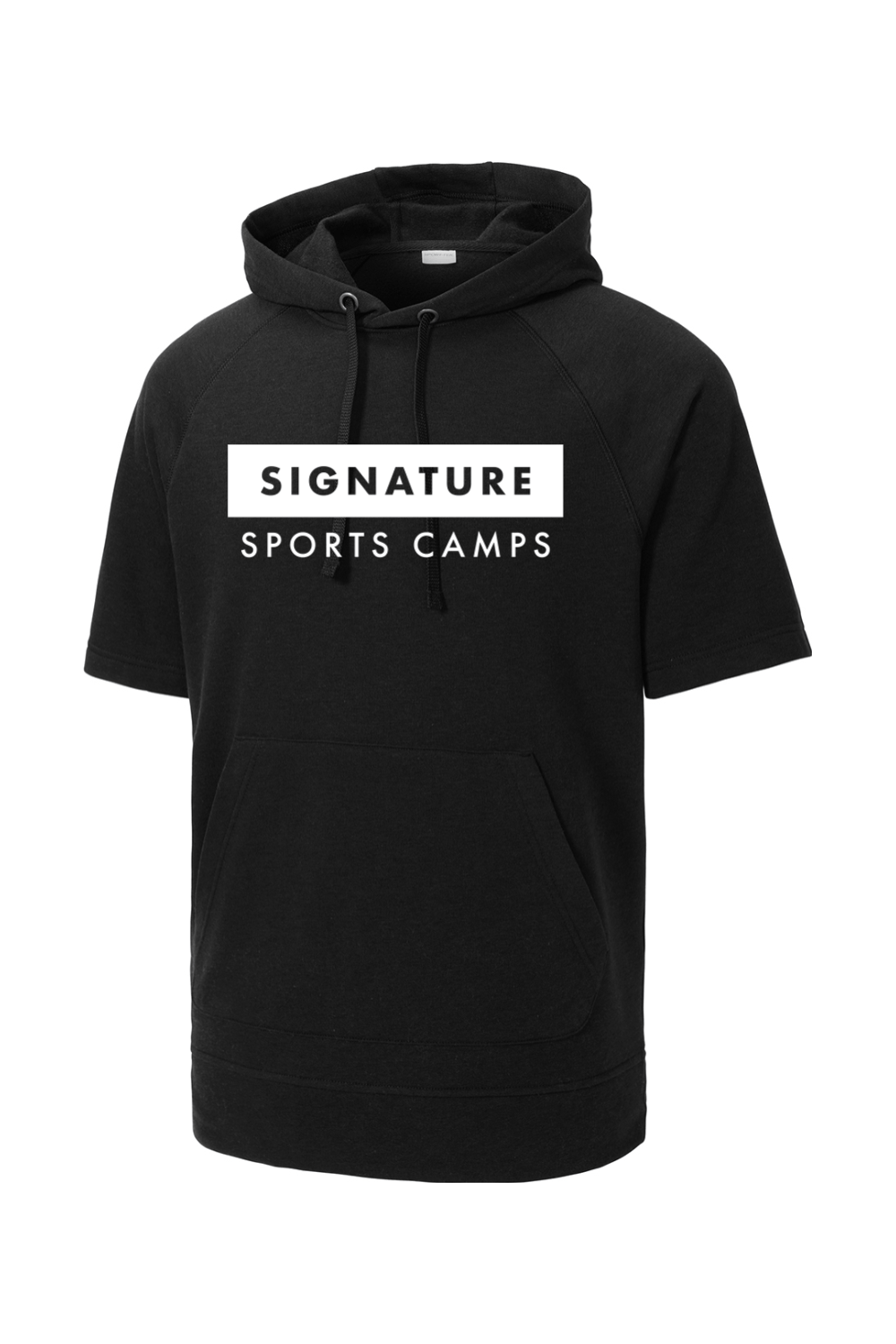 Signature Sports Camps Sport-Tek PosiCharge Tri-Blend Wicking Fleece Short Sleeve Hooded Pullover Signature Lacrosse