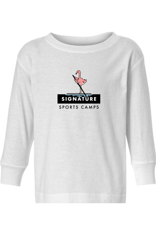 Signature Sports Camps Toddler Long Sleeve T-Shirt Signature Lacrosse
