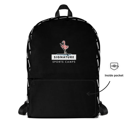 Signature Sports Camps Travel Backpack Signature Lacrosse