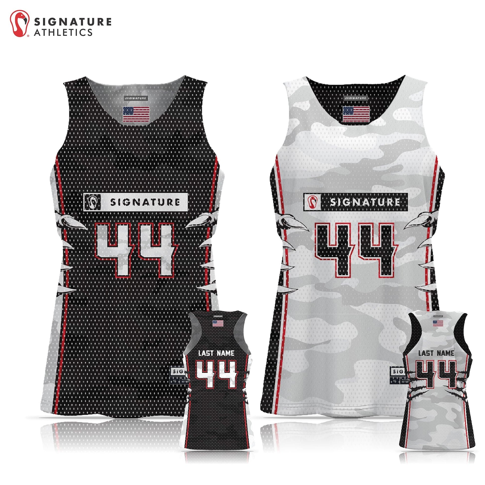 Signature Women's Reversible Practice Pinnie: All Stars Signature Lacrosse