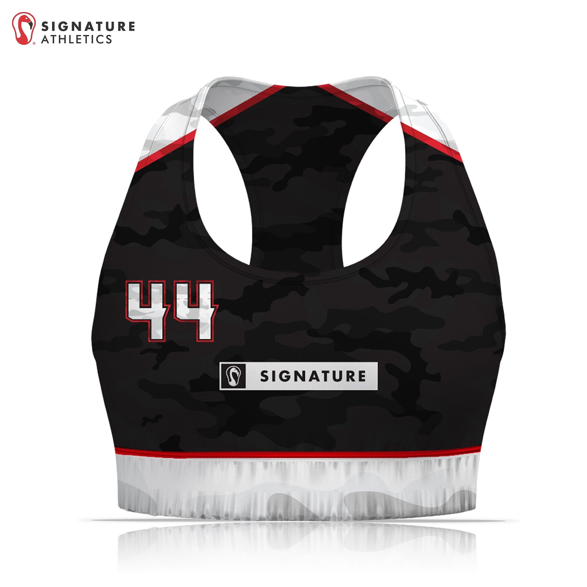 Signature Women's Sports Bra: Signature Players Signature Lacrosse