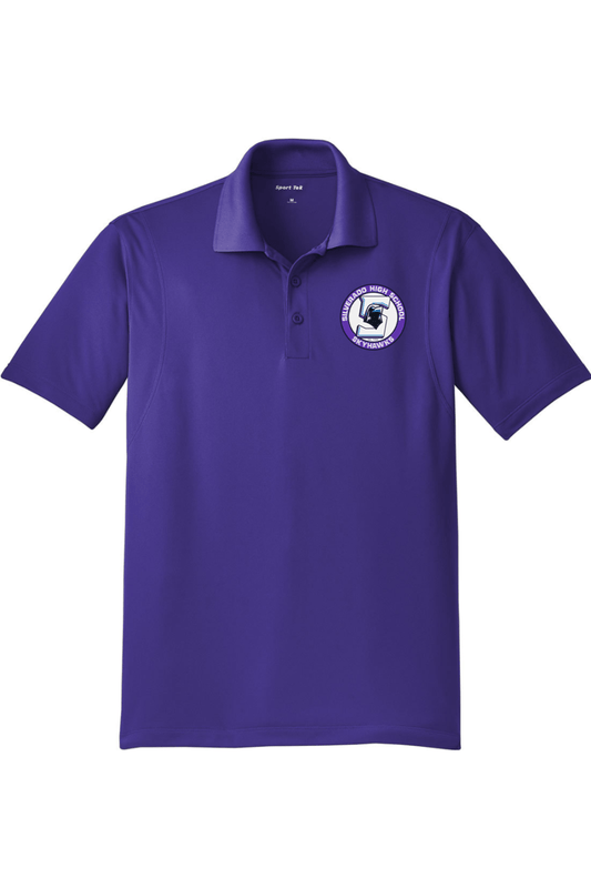 Silverado High School Adult Embroidered Athletic Polo Signature Lacrosse