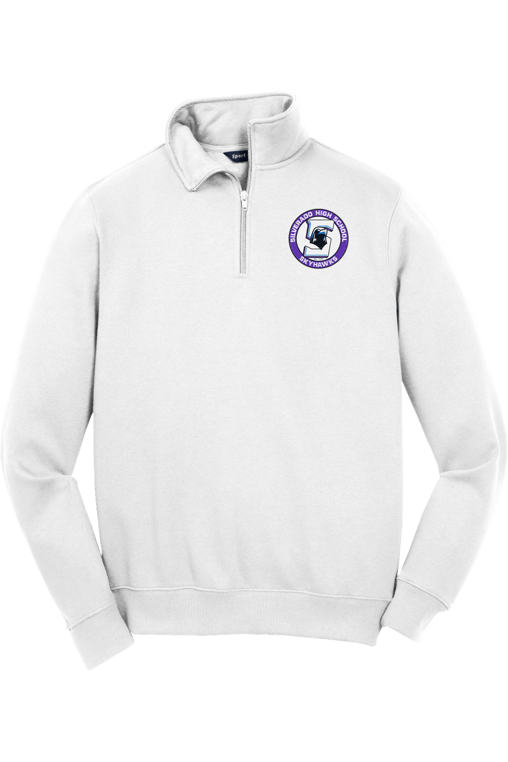 Silverado High School Adult Embroidered Quarter-Zip Pullover Signature Lacrosse