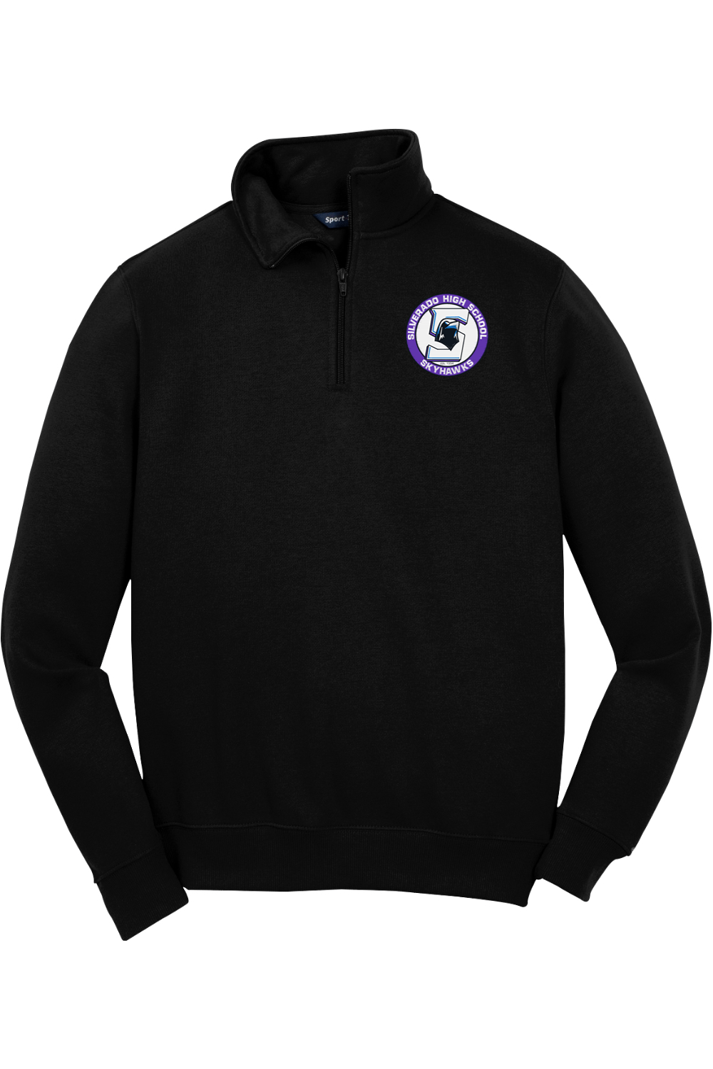 Silverado High School Adult Embroidered Quarter-Zip Pullover Signature Lacrosse