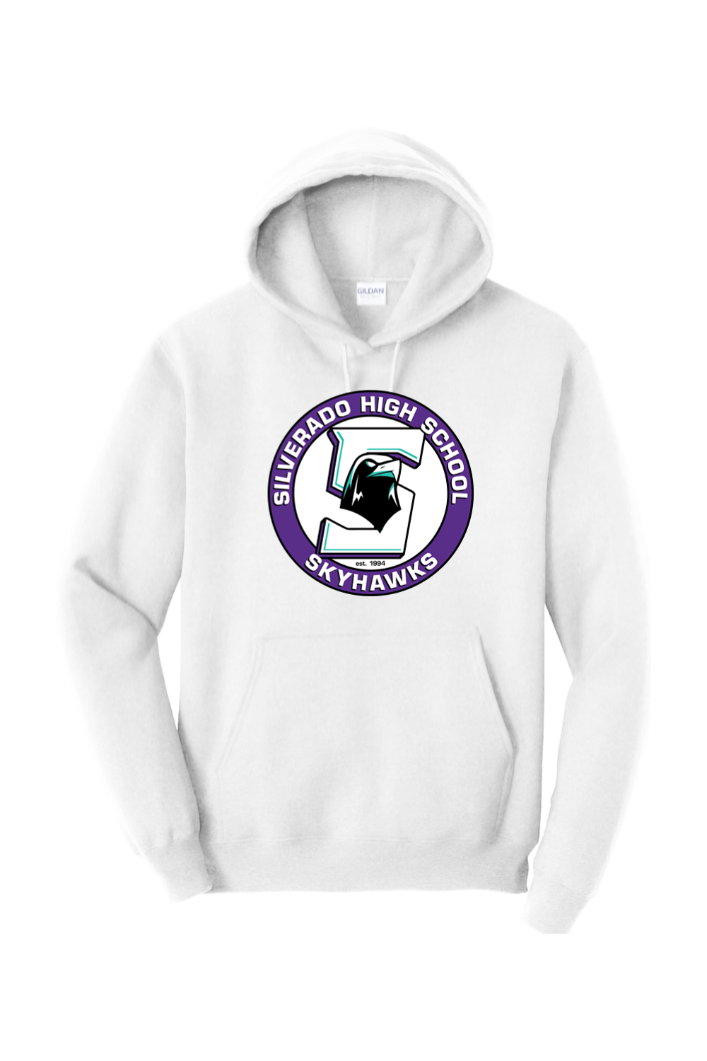 Silverado High School Adult Heavyweight Hoodie Signature Lacrosse