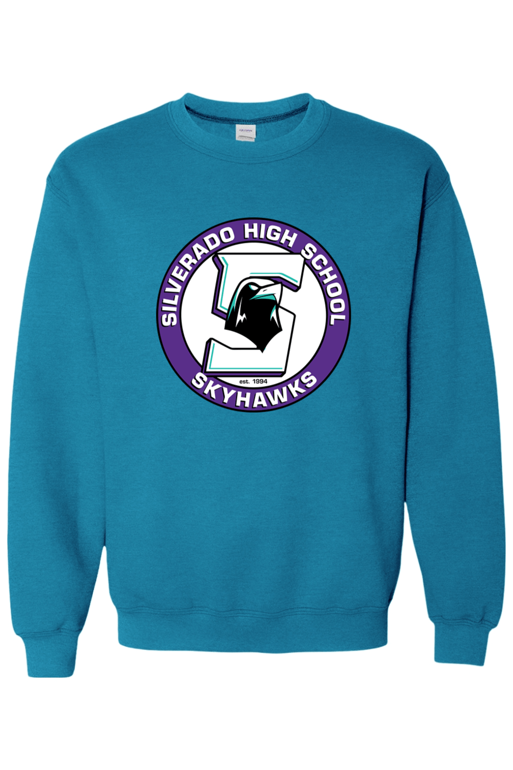 Silverado High School Adult Heavyweight Sweatshirt Signature Lacrosse