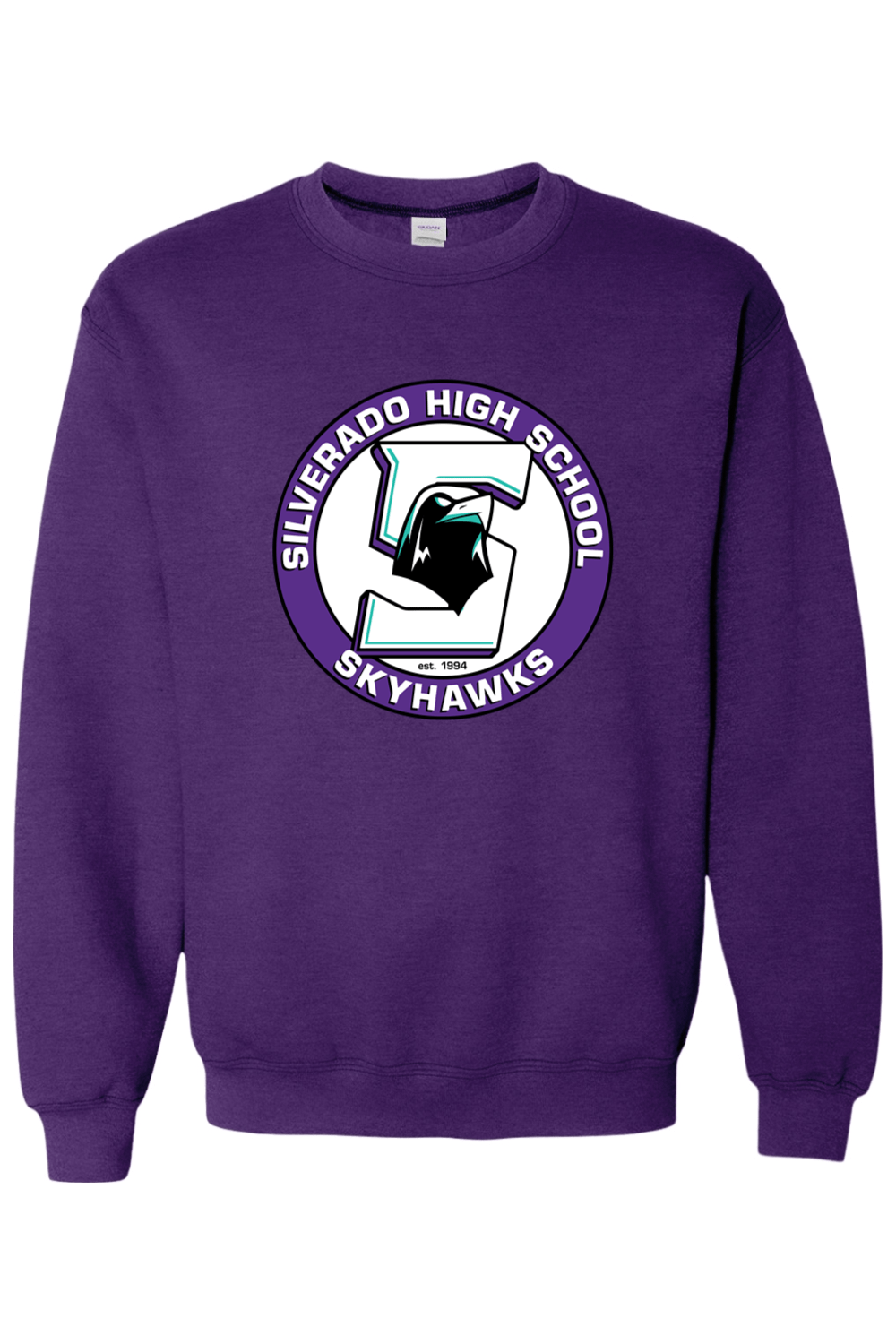 Silverado High School Adult Heavyweight Sweatshirt Signature Lacrosse