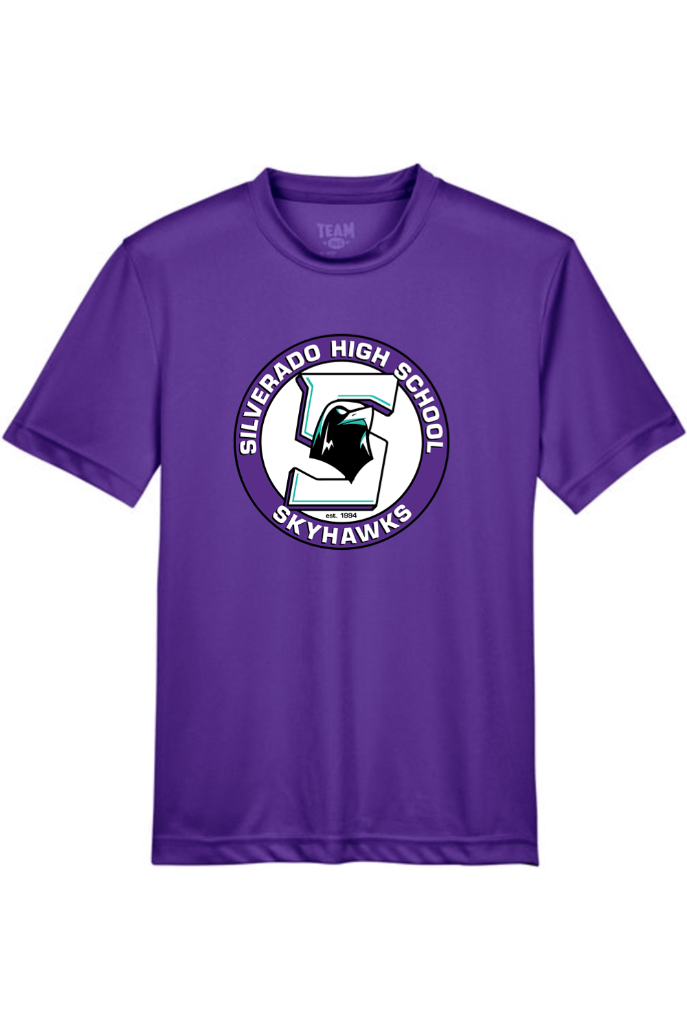 Silverado High School Youth Athletic T-Shirt Signature Lacrosse